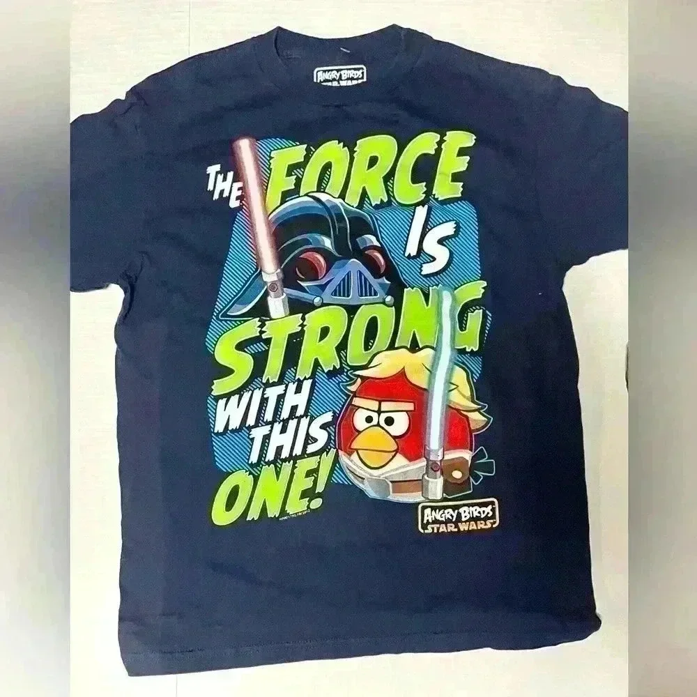 Boys Angry Bird Starwars‎ Tee and Nike Shorts